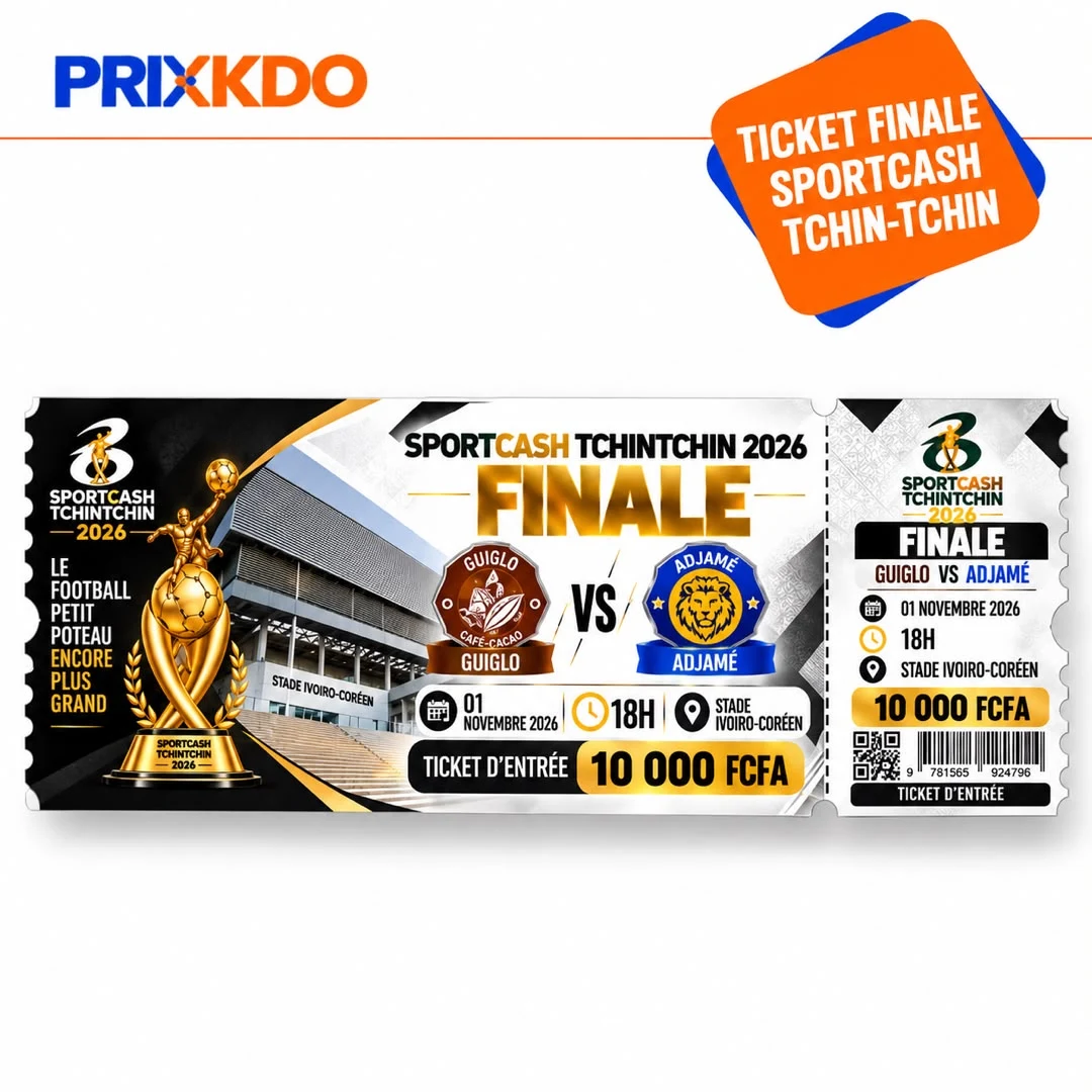 Ticket finale sportcash tchin-tchin