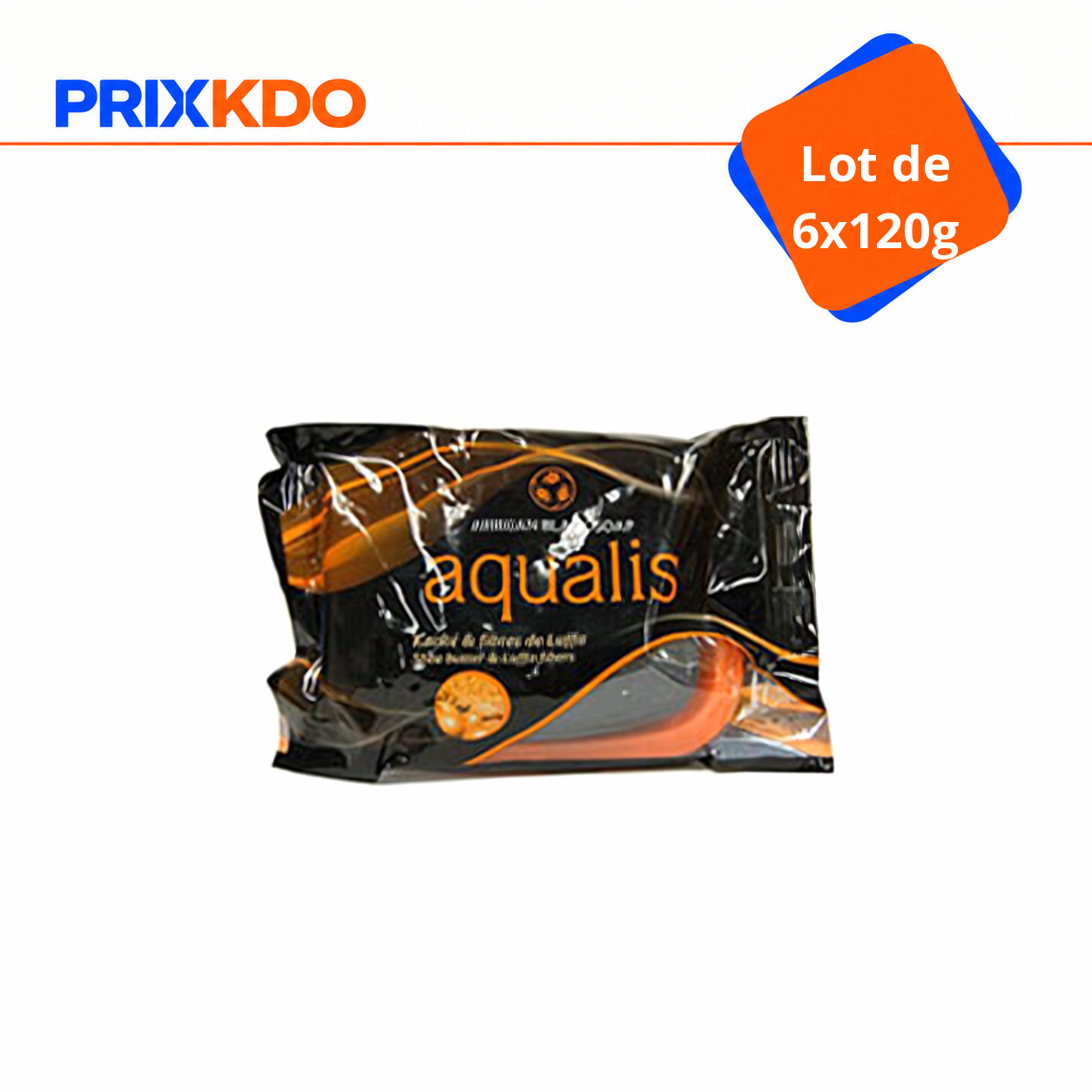 LOT 6X120G AQUALIS BLACK