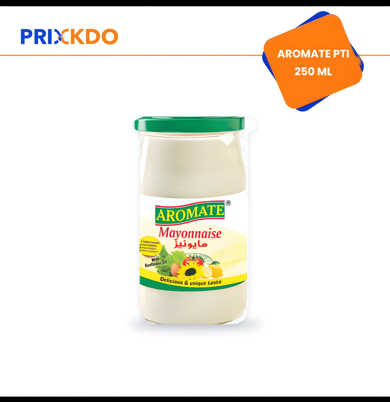 MAYONNAISE AROMATE 12 X 260ML