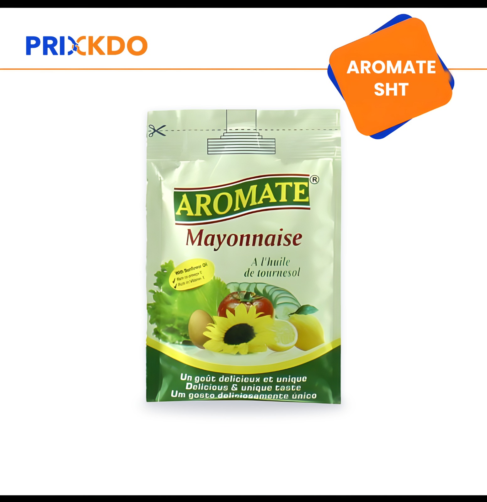 MAYONNAISE AROMATE SACHET 25ML X 144