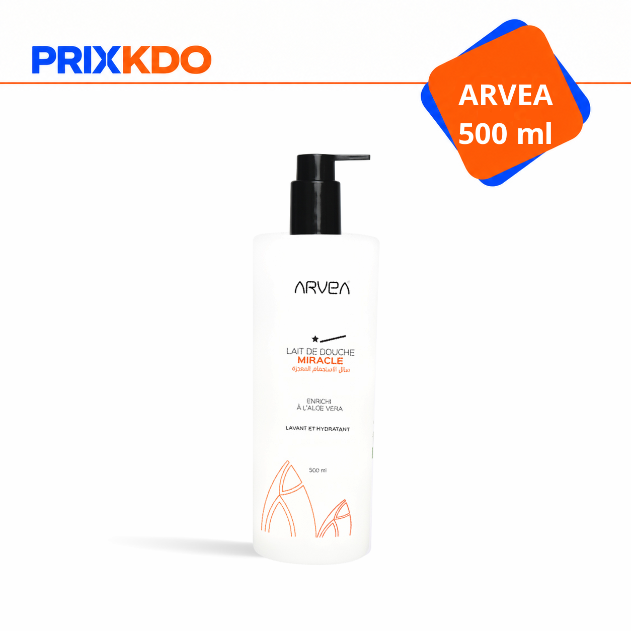 ARVEA Lait de douche Miracle 500ml