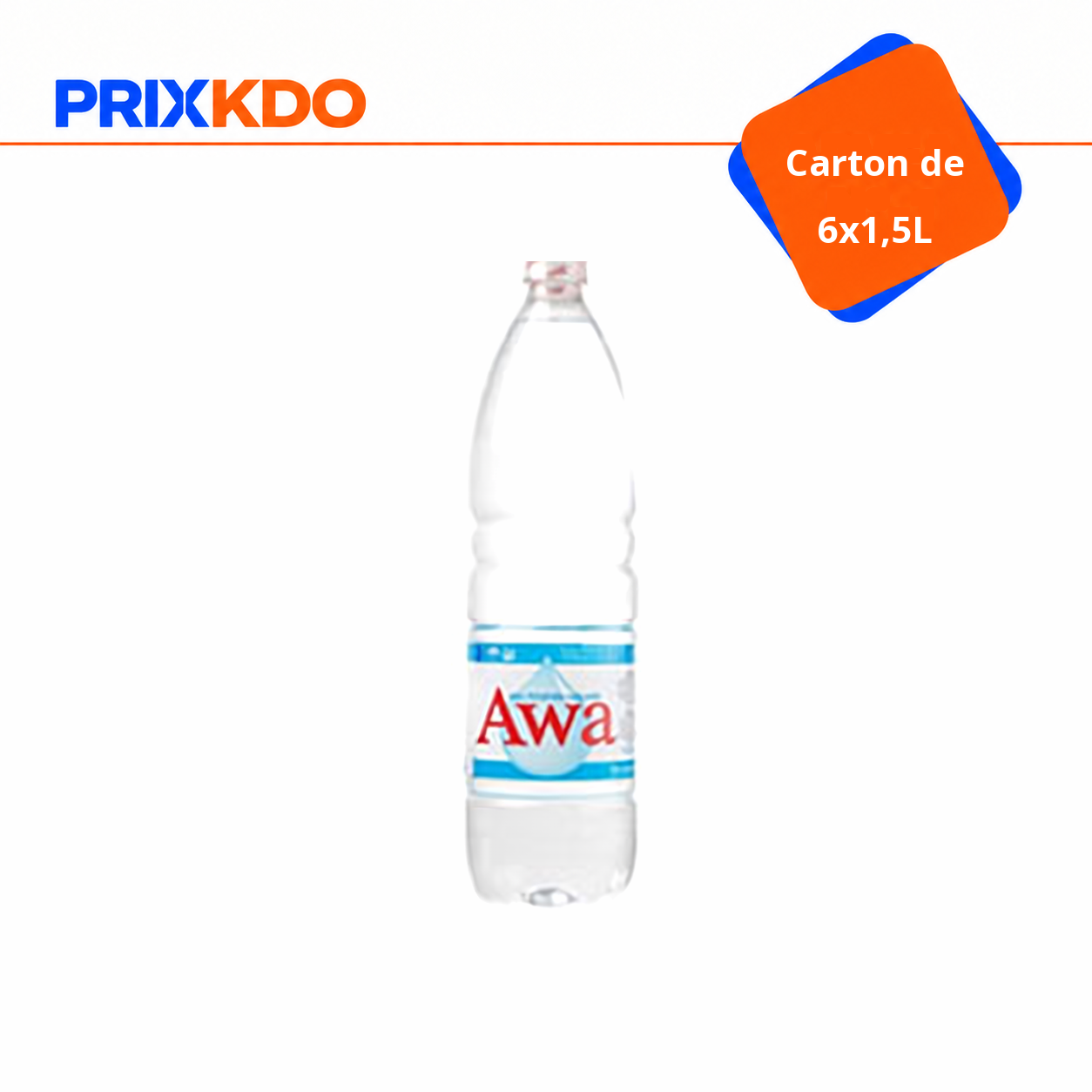 PACK 6X1.5L AWA EAU MINERALE