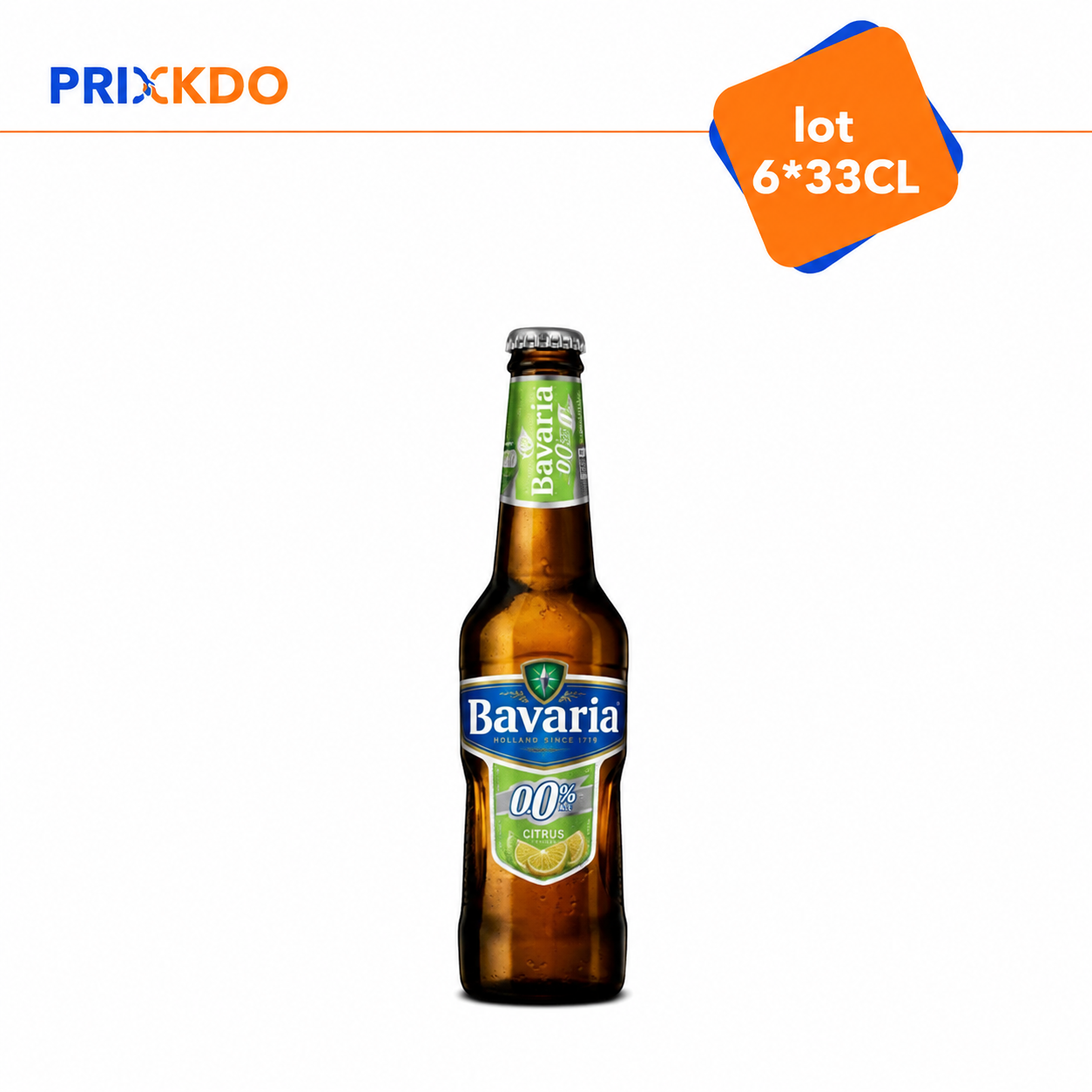Lotx6x33 cl bavaria pomme