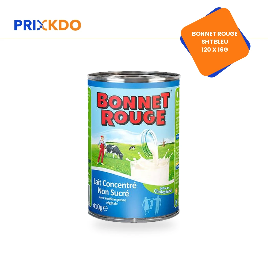 BONNET ROUGE SHT BLEU 120 X 16G