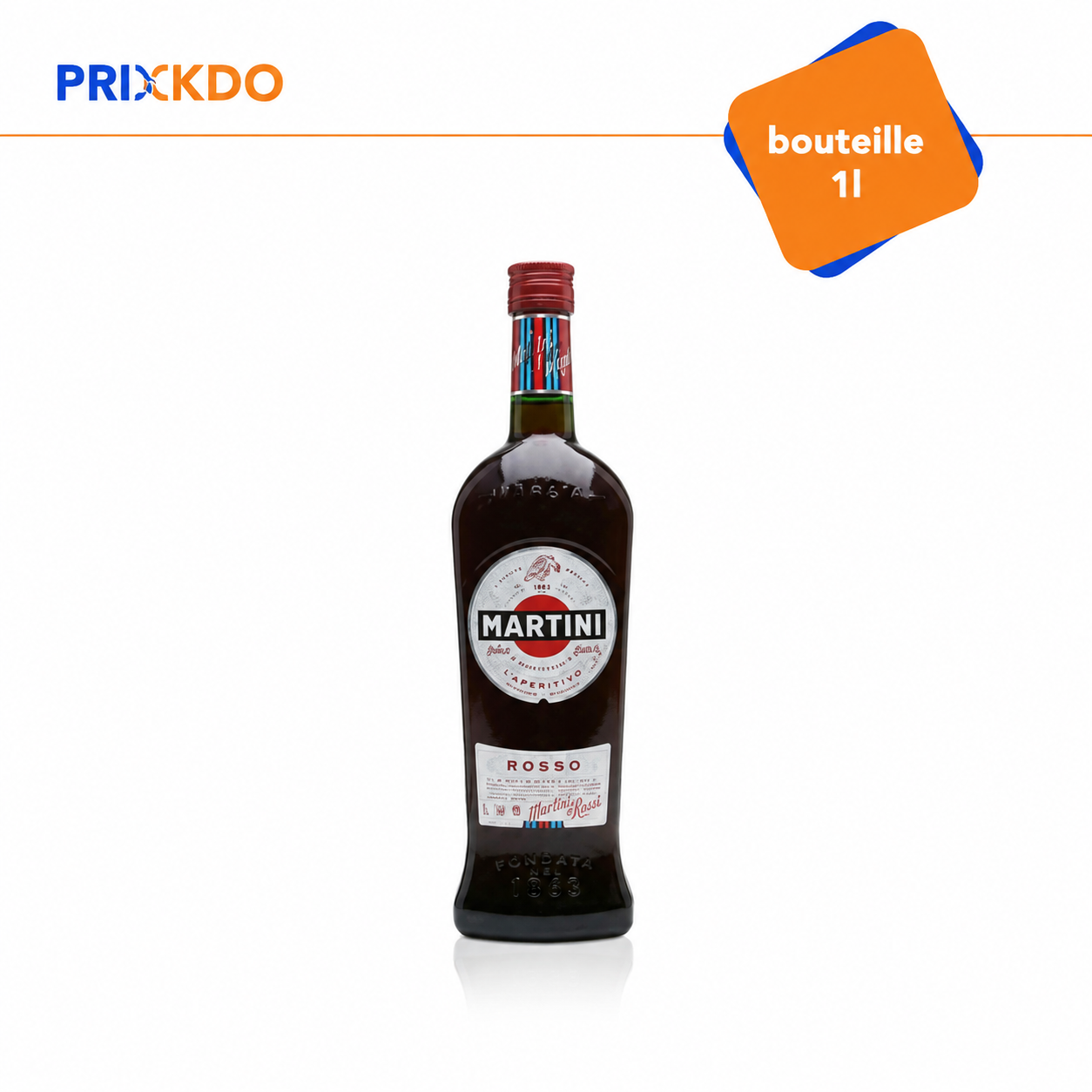 Btlle 1 L martini rose