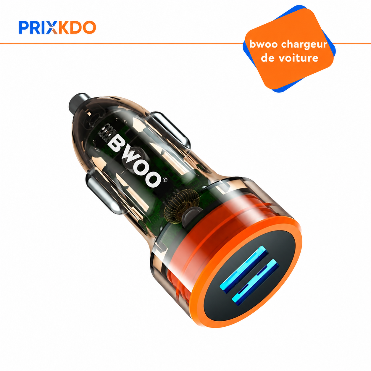 Bwoo CHARGEUR DE VOITURE.   BO-CC58
