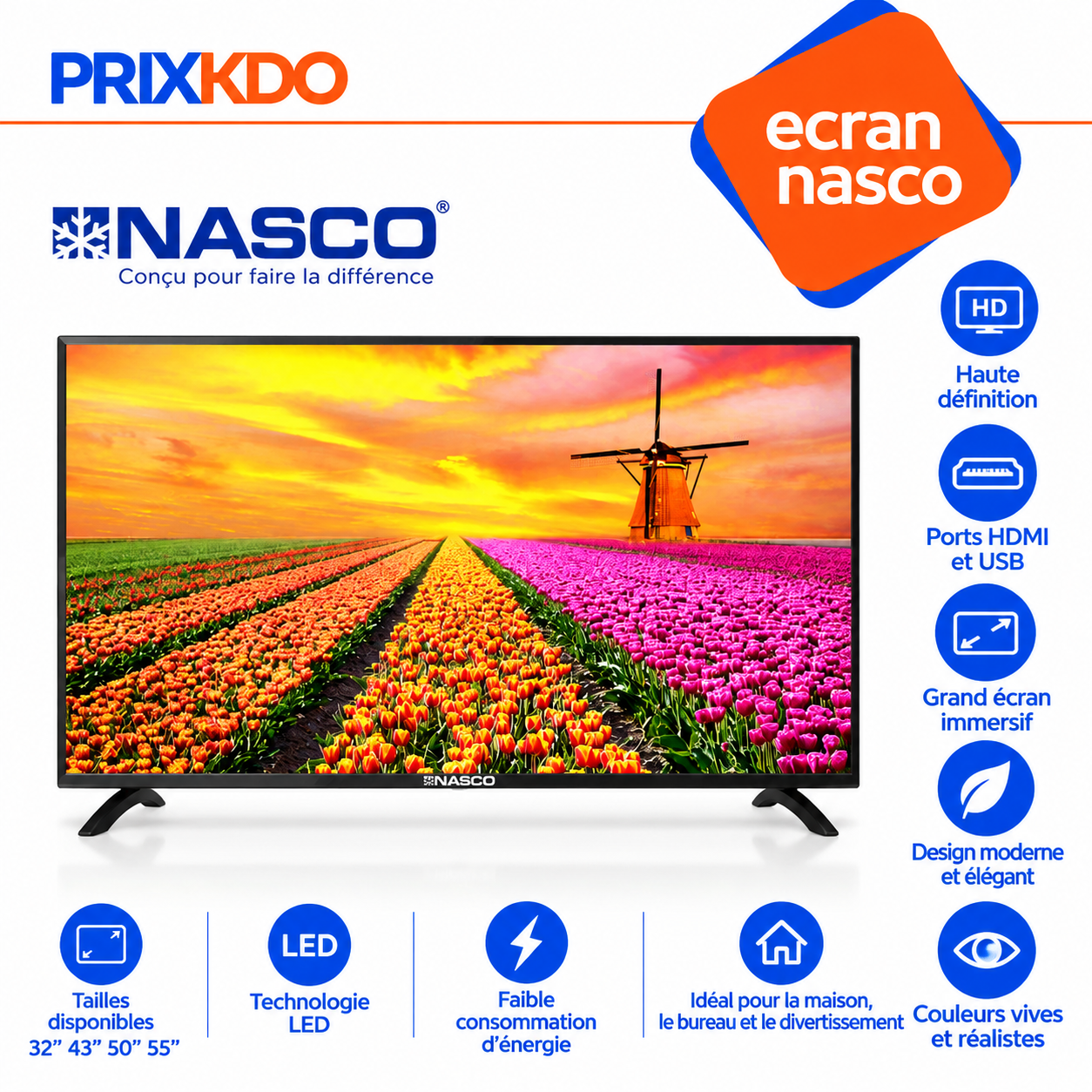 SMART TV LED 75''- 4K ANDROID - LED_NAS-J75FUS-AND.