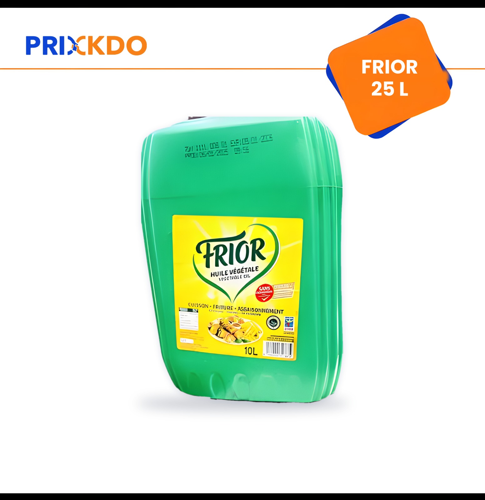 HUILE VEGETALE FRIOR 25 LITRES