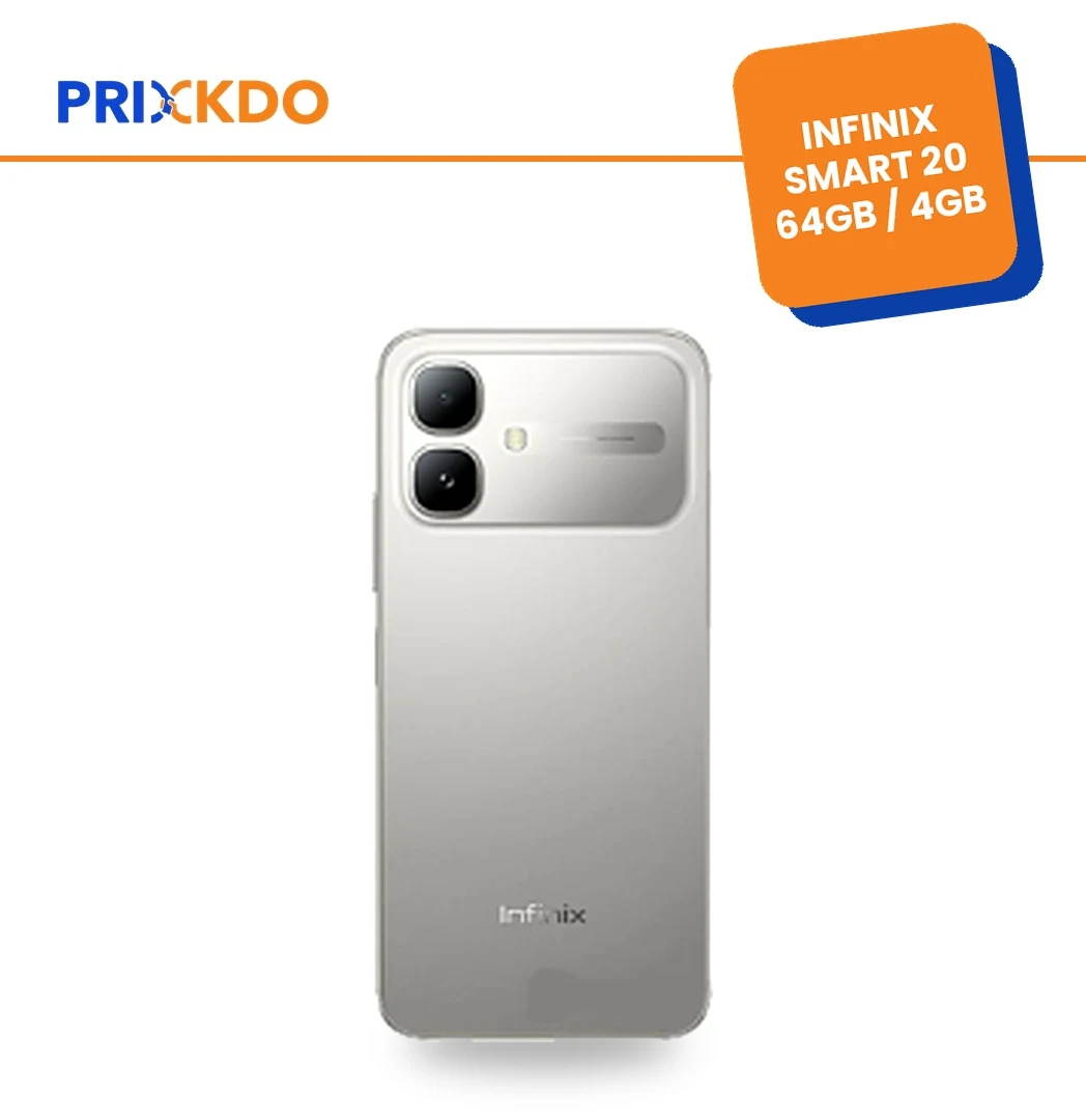 Infinix Smart 20 – 64 Go / 4 Go RAM