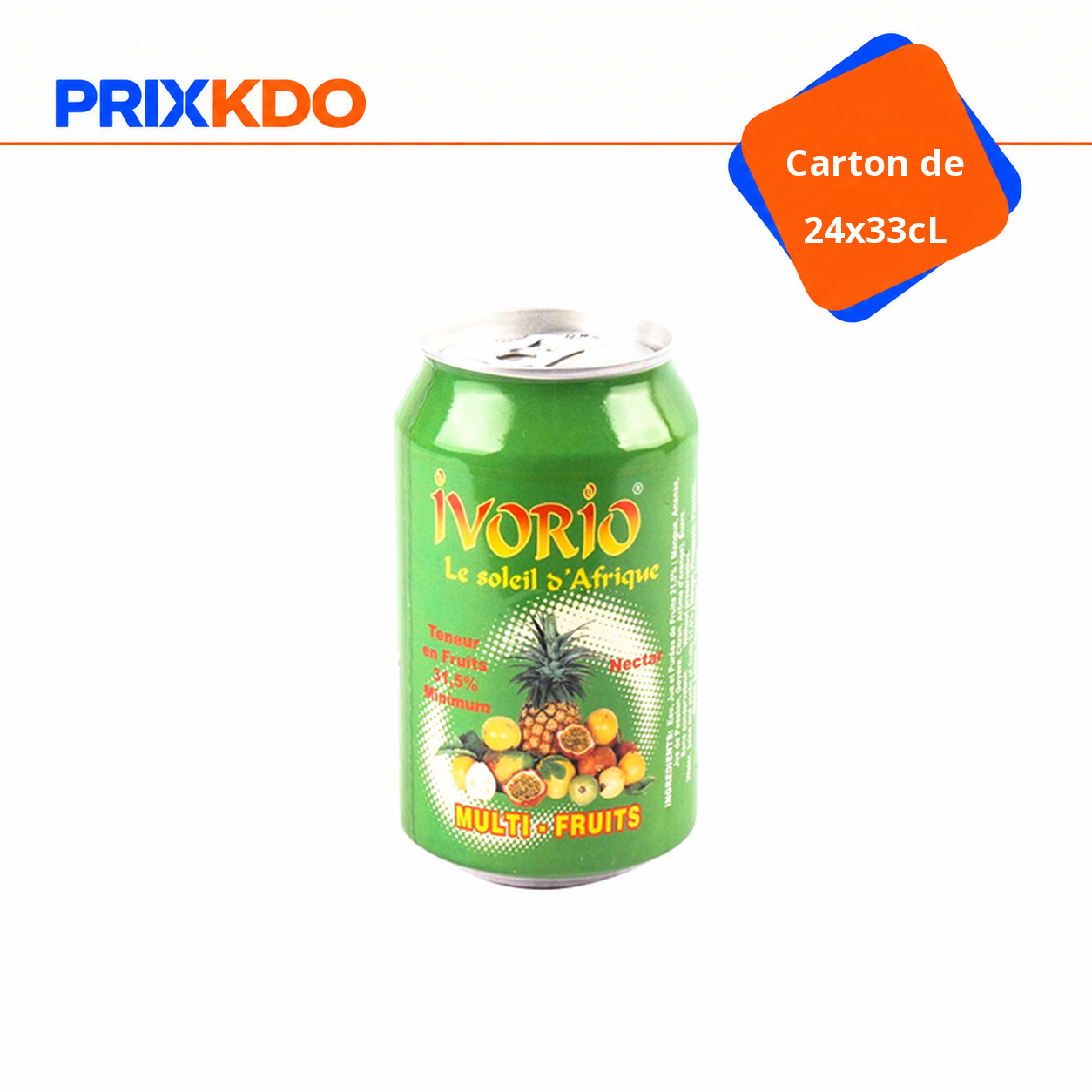 IVORIO MULTI-FRUITS CRT24X33CL
