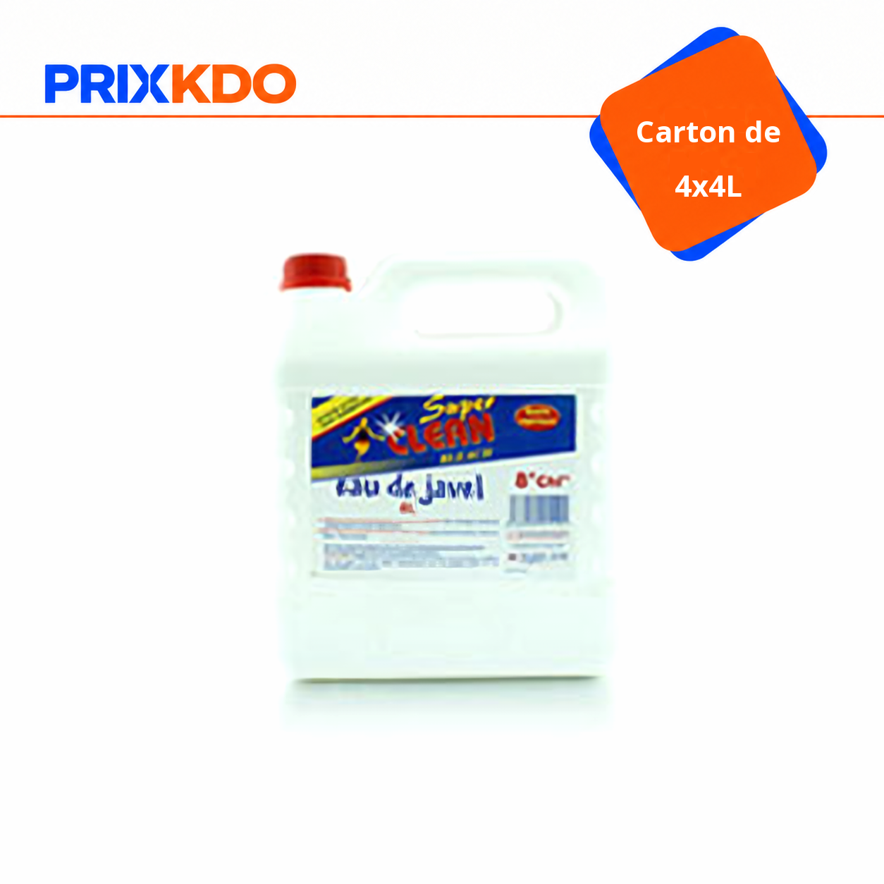 Lot 1X4l JAVEL SUPER CLEAN 8