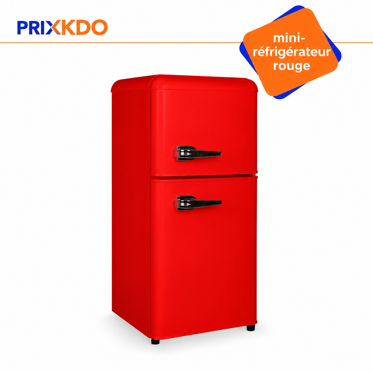 MINI REFRIGERATEUR RETRO DEUX PORTES - 200LT - NASF2-200RT