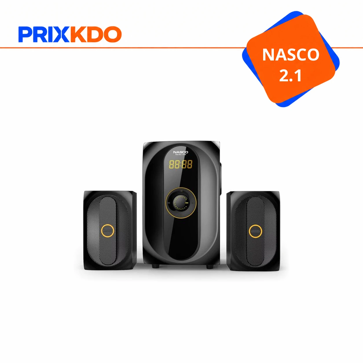 Nasco Lecteur Multimedia 20W - NAS-SS2.1-N452 - Noir