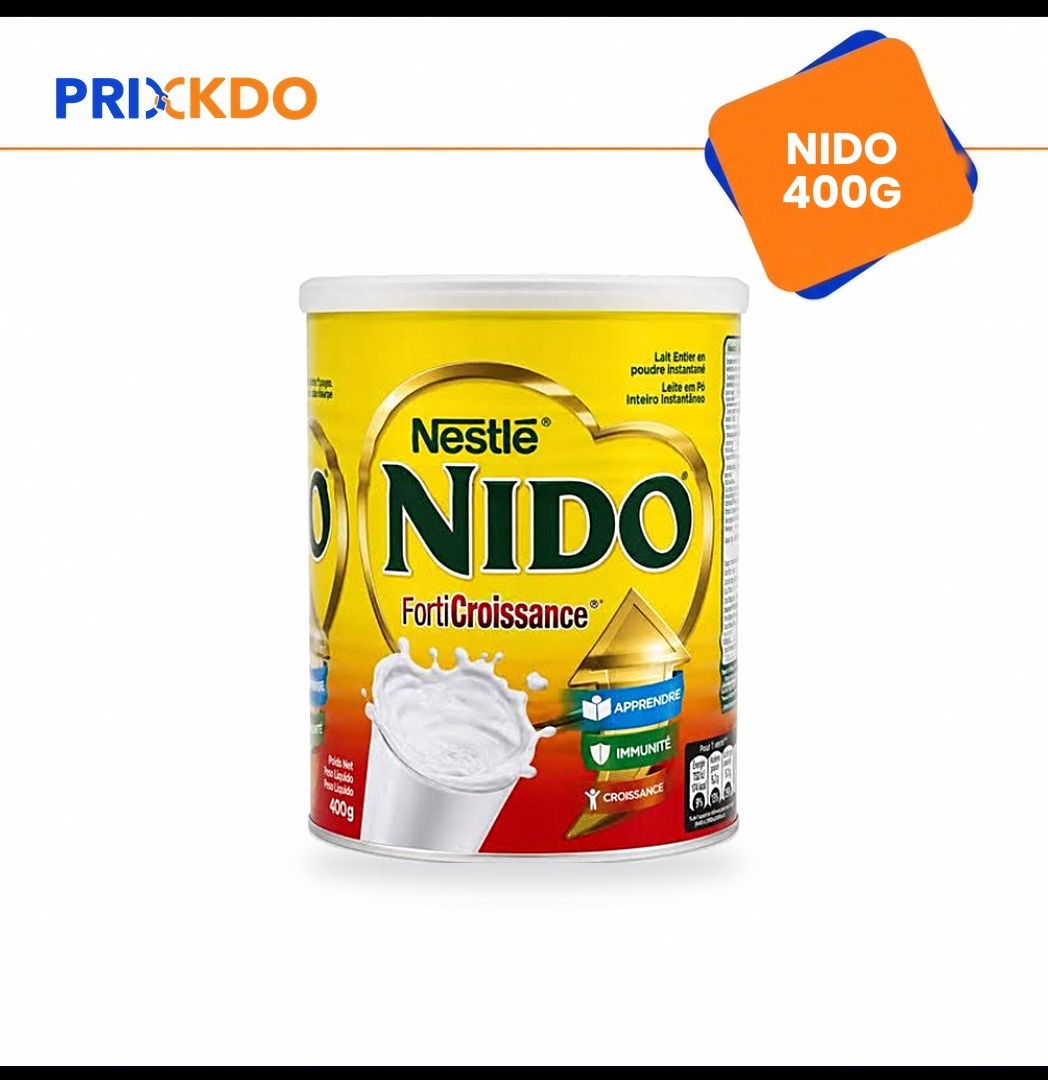LAIT NIDO BOITE 400G X 12