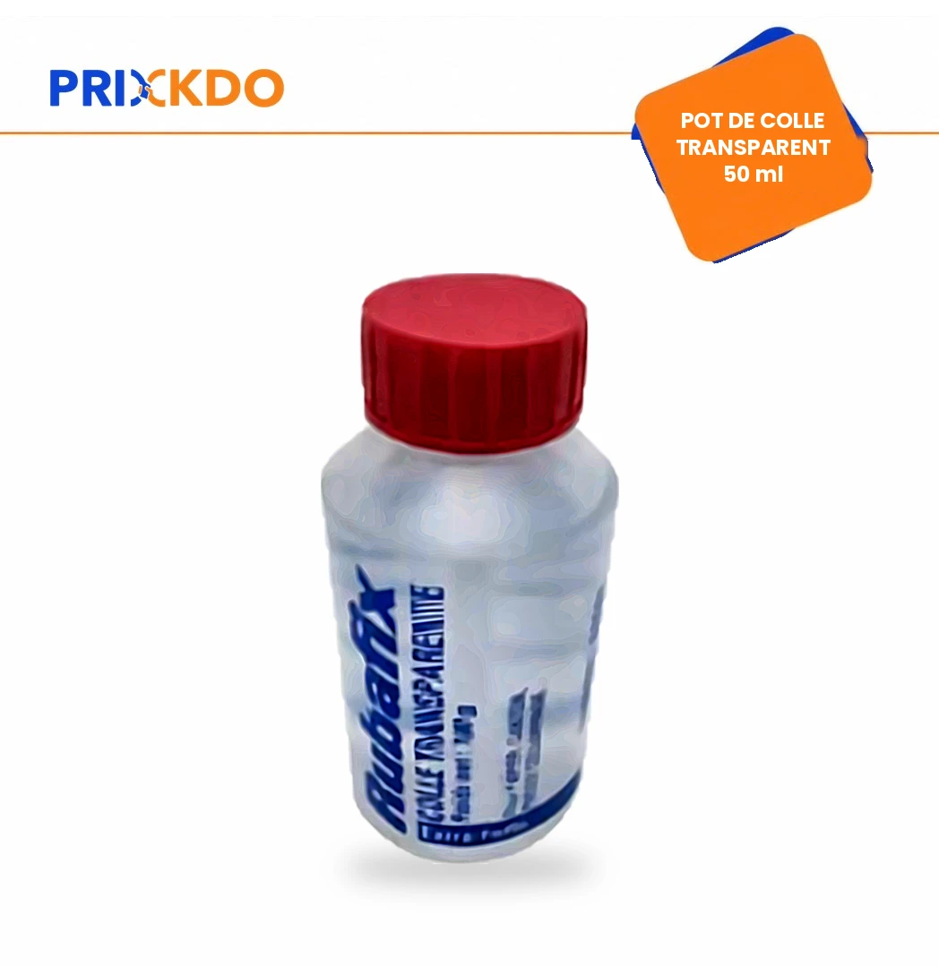POT DE COLLE TRANSPARENT 50ml