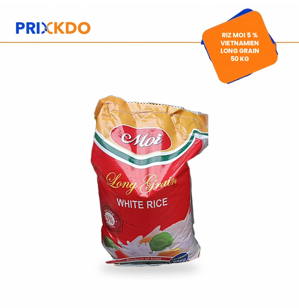 MOI 5% VIETNAMIEN LONG GRAIN 50KG
