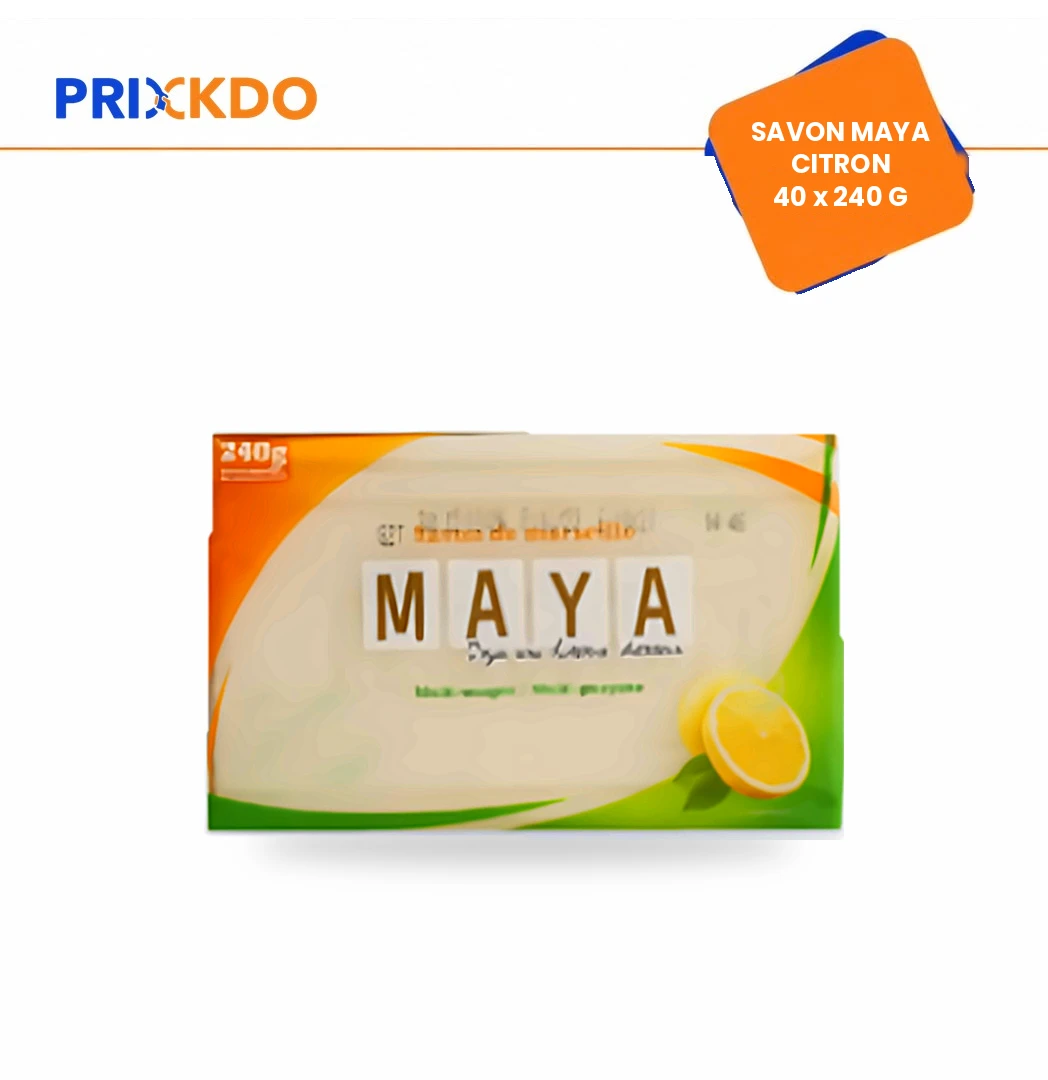 SAVON MAYA CITRON 40 X 240G