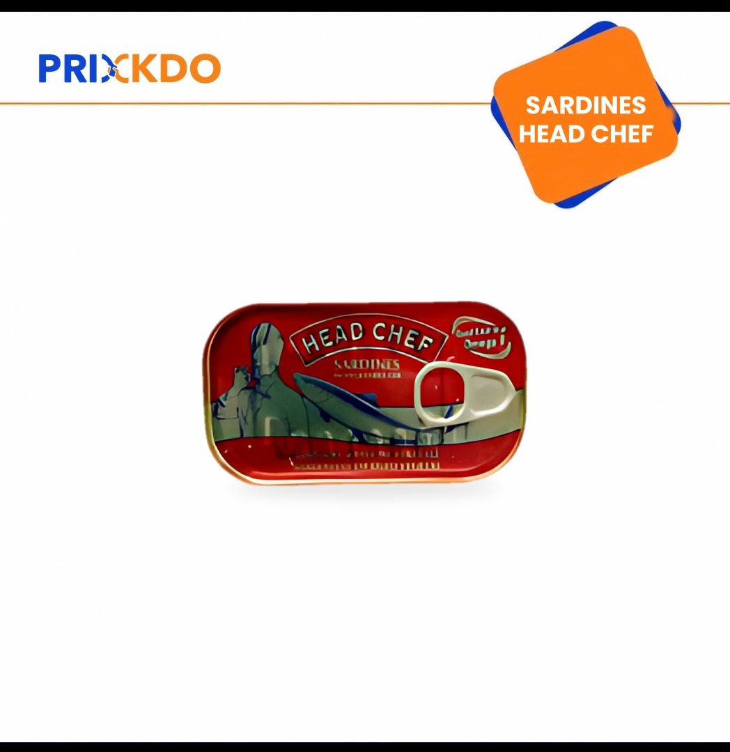 SARDINE A HUILE VEGETALE HEAD CHEF